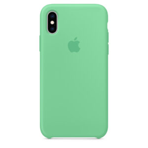 iPhone XS Max Silicone Case - Spearmint