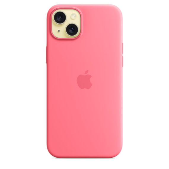 iPhone 15 Plus Silicone Case with MagSafe - Pink – Image 2