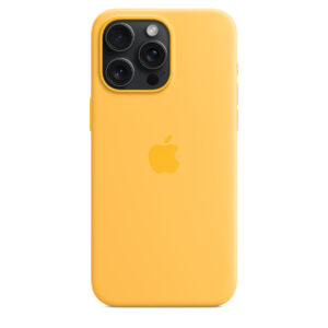 iPhone 15 Pro Max Silicone Case with MagSafe - Sunshine (MWNP3ZM/A)