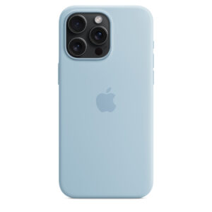 iPhone 15 Pro Max Silicone Case with MagSafe - Light Blue (MWNR3ZM/A)