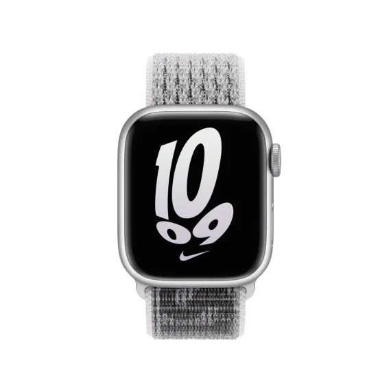 Apple Watch 41mm Summit White/Black Nike Sport Loop - Image 3