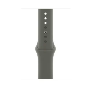 Bracelet sport vert olive pour Apple Watch 41 mm
