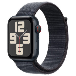 Apple Watch SE GPS 40mm Starlight Aluminium Case with Ink Sport Loop (2024)