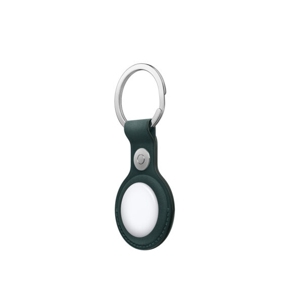 AirTag FineWoven Key Ring Dark Green - Image 2