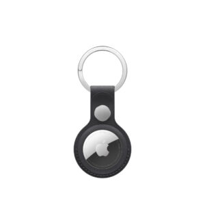 AirTag FineWoven Key Ring Black