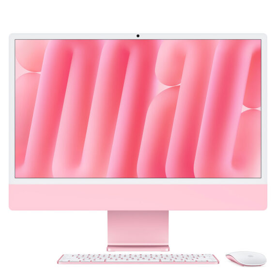 Apple iMac M4 (2024) 24" with 8‑core CPU and 8‑core GPU