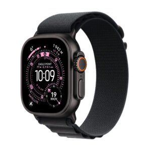 Apple Watch Ultra 3 GPS + Cellular 49 mm Titane Noir Boucle Alpine Noir M