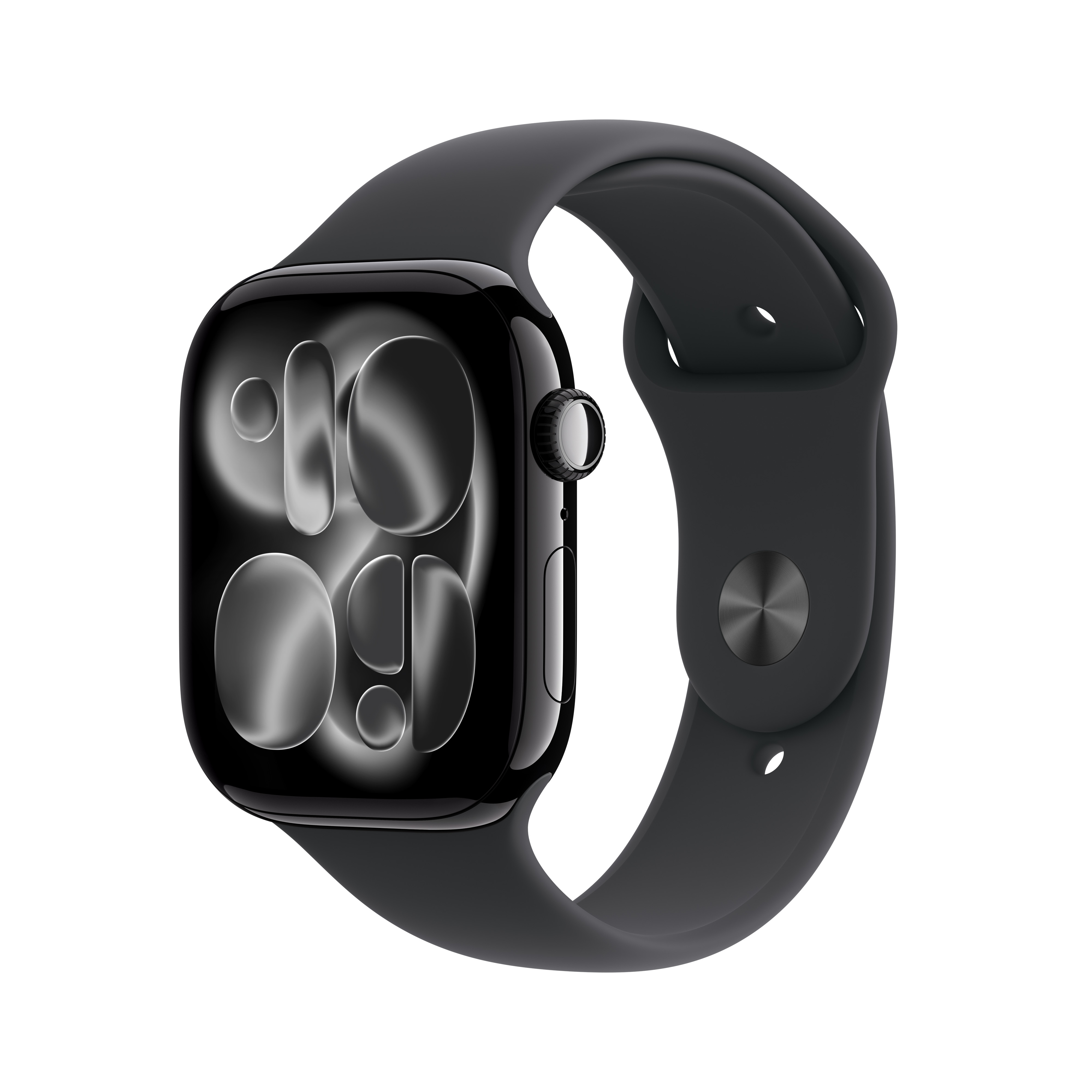 Apple Watch Series 11 GPS 42mm Space Grey Aluminium Case with Black Sport Band - Image 6